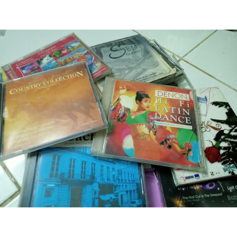 Cd audio สากล​ รวมเพลง รวมศิลปิน มือสอง แท้ คร้าบ👯