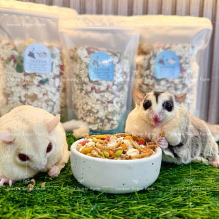 ✨🐿️อาหารเม็ดเสริมโปรตีนสำหรับชูก้า อาหารเม็ดชูการ์ อาหารเสริมชูการ์ ผลไม้อัดเม็ดสำหรับชูการ์ แฮมเตอร์ กระรอกไทย✨🦔