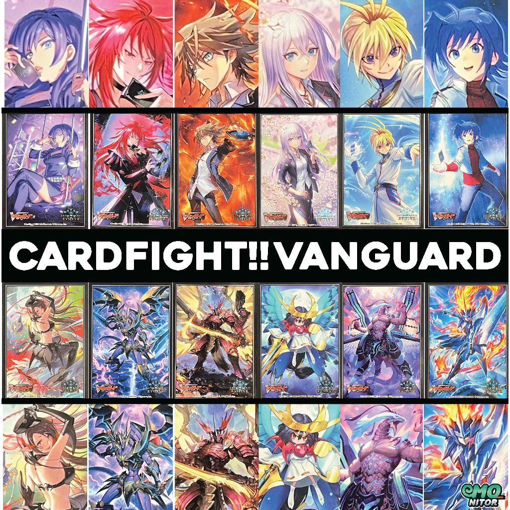 สลีฟลาย Cardfight!! Vanguard  แบบแยก 1 ใบ ชุดที่ 2 (ขนาด 92x67 mm.) *ไซส์บัดดี้
