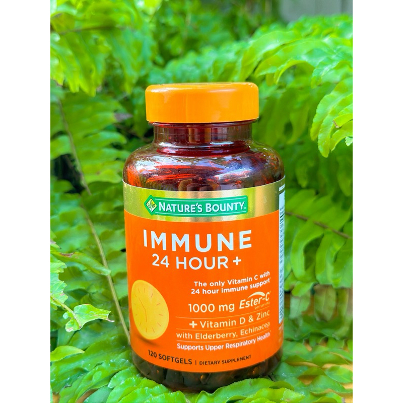 ‼️ลดแรง‼️วิตามินซี Nature's Bounty Immune 24 Hour+ With 1,000mg Ester-C นำเข้าจากอเมริกาแท้100%