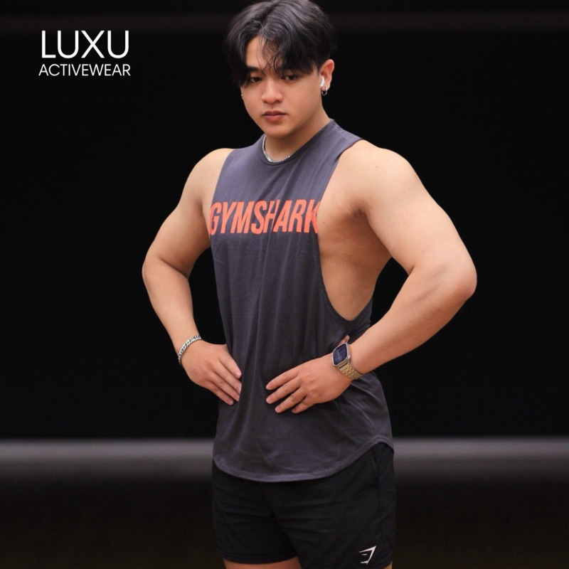 (พร้อมส่ง) GYMSHARK เสื้อกล้าม Impact Drop Arm Tank ของแท้ 100%🇺🇸