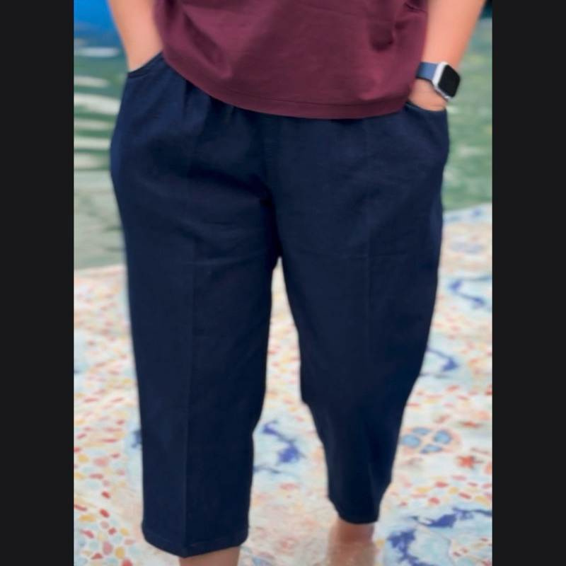 กางเกงยีนส์ผ้าเทพ เอวยืด ทรงบอลลูน กรอกโค้ด INC955CLL - รูปที่ 5