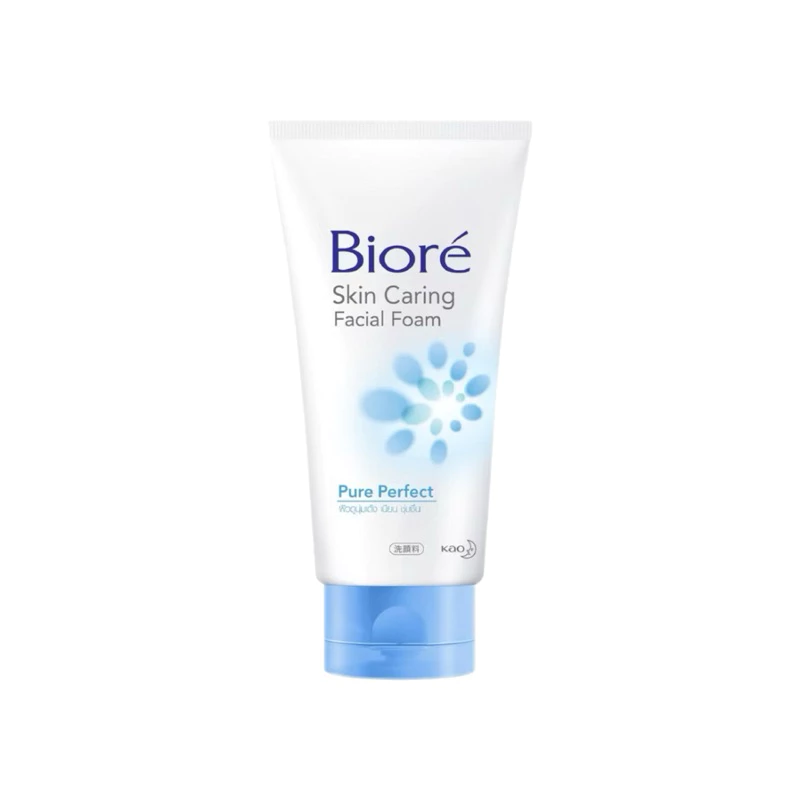 Biore บิโอเร สกิน แคร์ริ่ง เฟเชียล โฟม โฟมล้างหน้าถนอมผิว 100 กรัม thumbnail 5