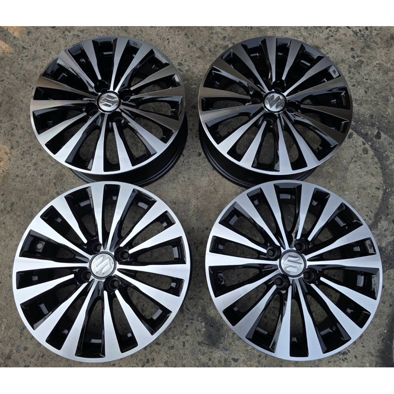 ล้อแม็ก Suzuki แท้ขอบ 15 ใส่ Suzuki swift, ciaz, celerio