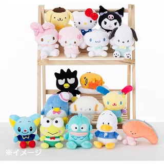 🌸Sanrio พวงกุญแจซานริโอ้ รุ่นฮิต ห่วงหัวใจ Mini Mascot Holder รุ่นตัวใหญ่ รุ่นLimited Ed Keychain น่ารัก ของแท้ Japan