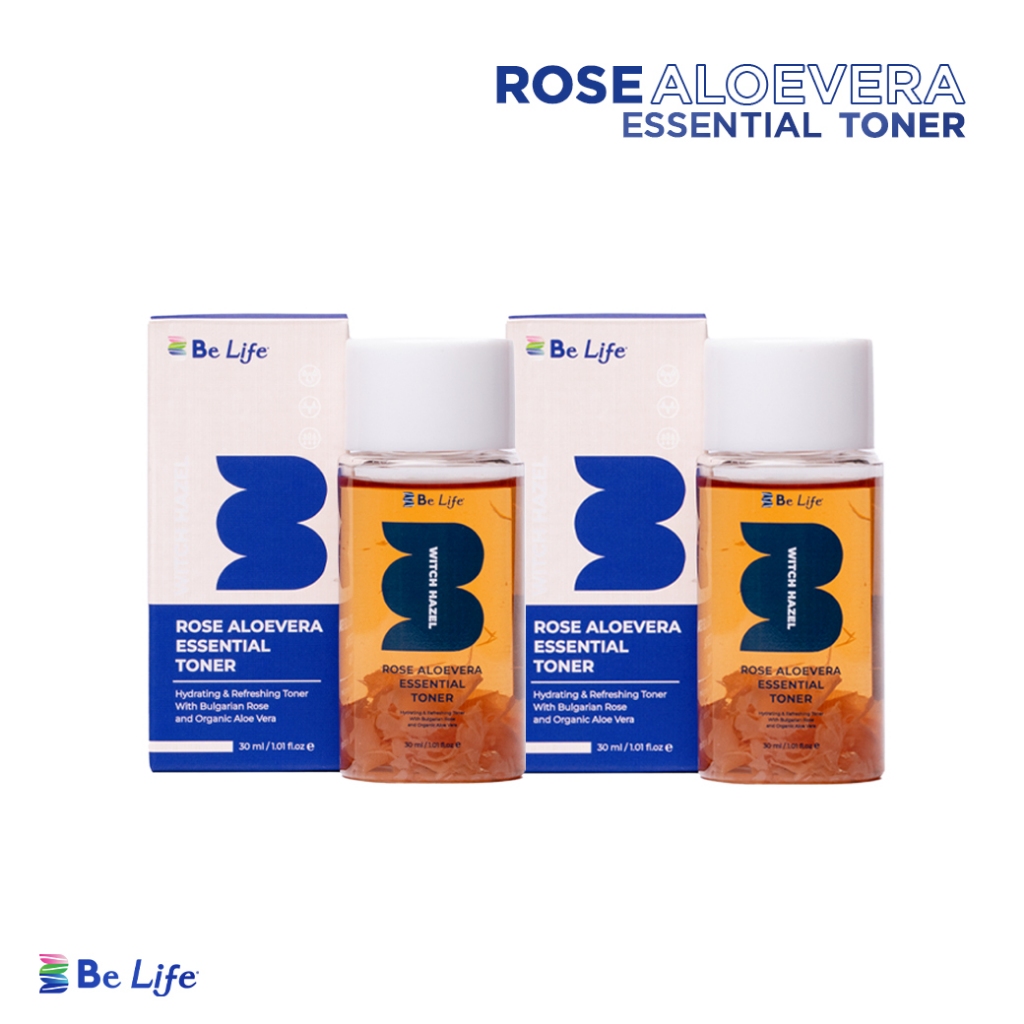 น้ำตบกุหลาบหน้าเด็ก Be Life Essential Toner ขนาด 30ml.