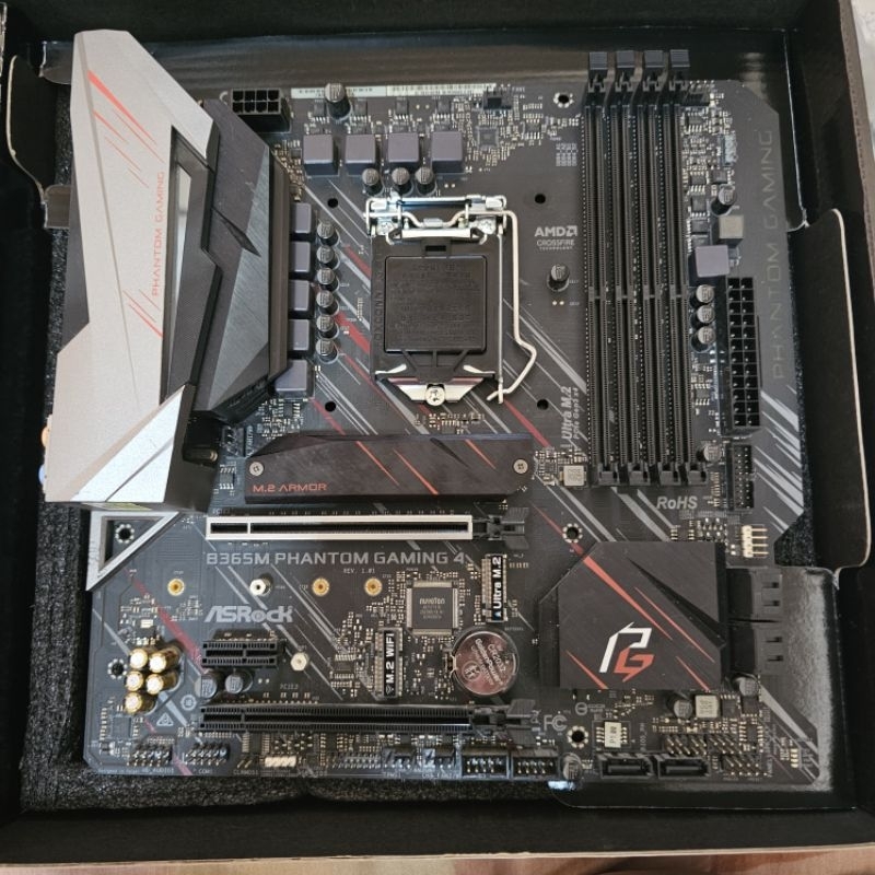 Asrock B365m Phantom Gaming4 มือสอง