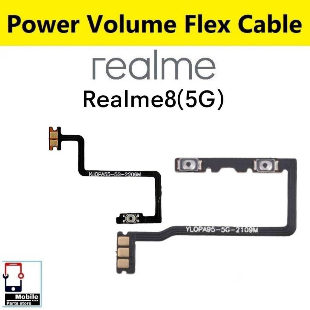 แพรสวิตช์ Realme8(5G) แพรปิด/เปิด Power&Volume Button Flex Cable Realme8/5G