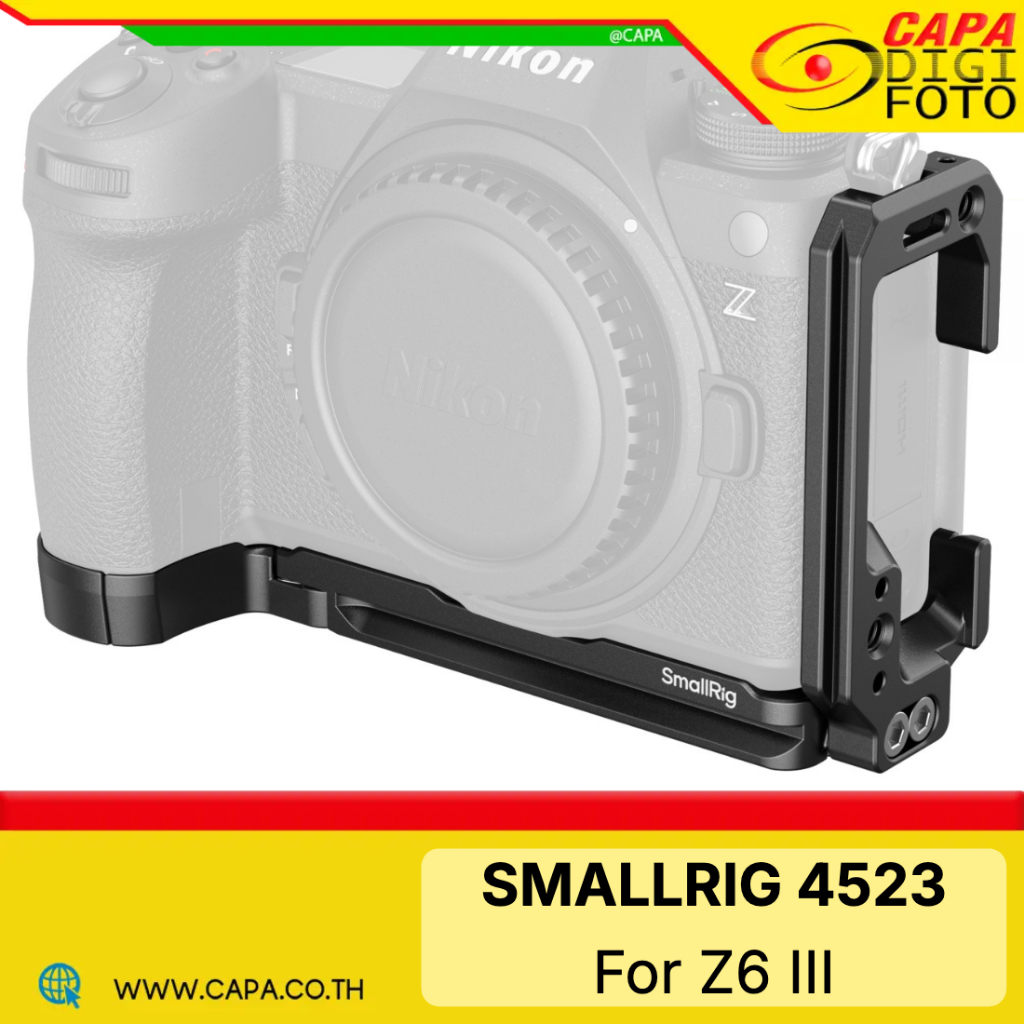 SmallRig L-Shape Mount Plate for Nikon Z 6III 4523