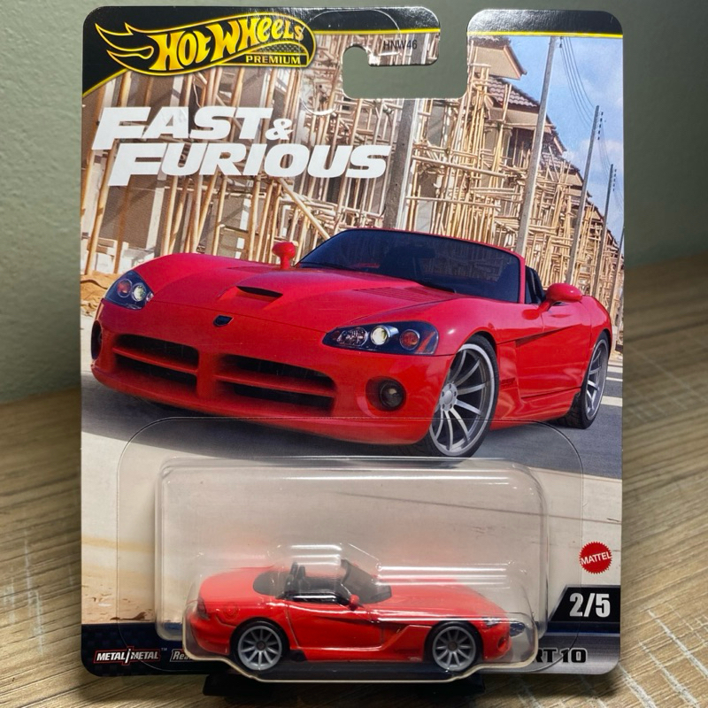 Hot wheels premium F&F 2003 Dodge Viper SRT10