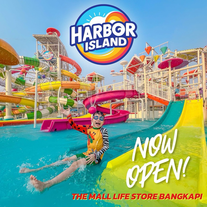 E-Ticket สวนน้ำ  Harbor Island The Mall Bangkapi
