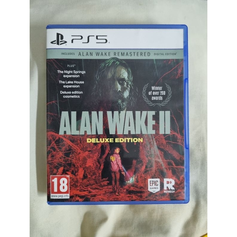 PS5 ALAN WAKE 2 Deluxe edtion [R2/EU/มือ2]ENG มีโค๊ตเกมส์ภาคแรก!