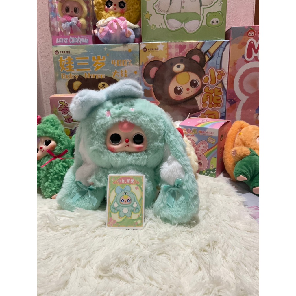 แบบเลือกตัว Baby three rabbits return ขอดูเพิ่มเติมในไลฟ์ได้ *บางกล่องเยิน