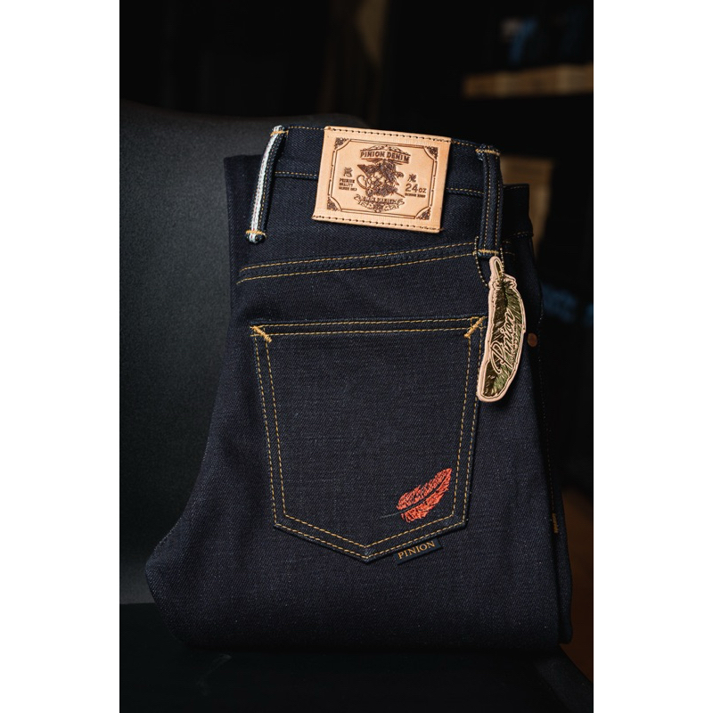 Pinion Denim 24oz BY Okayama Denim รุ่นอสูร ราคา ถูกที่สุด ดีลบีเคเค แกลเลอรีภาพที่ 7
