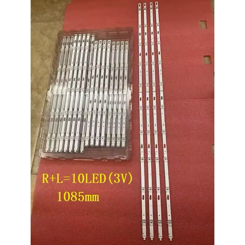 แถบไฟ LED สำหรับ Samsung UE55TU7105K UA55TU8000 UA55TU7000 UN55TU7000 UN55TU800 UE55TU8000 UE55TU710