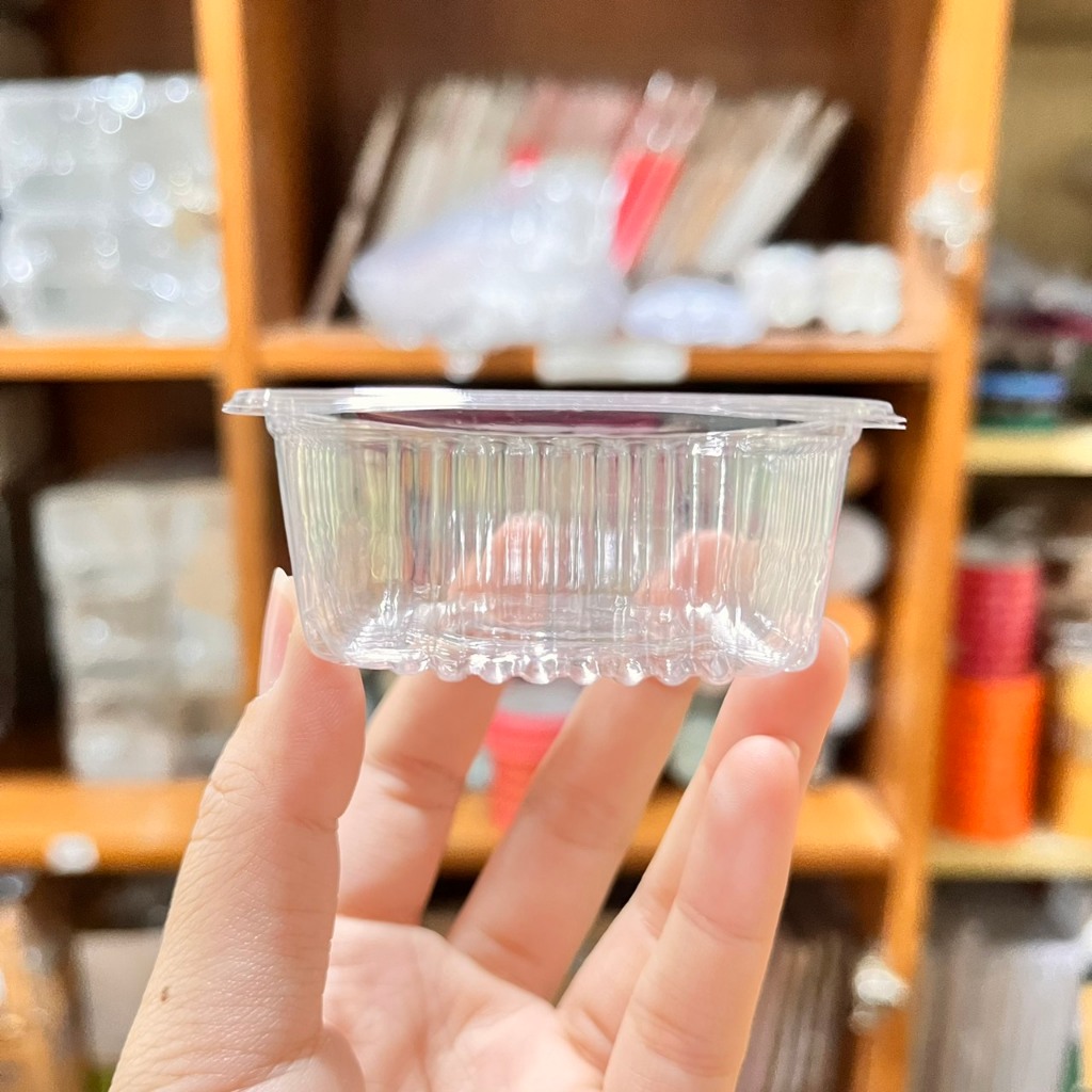 ขนมไหว้พระจันทร์🔥✅ ถาดรองขนม 50 กรัม แพ็ค 100 ชิ้น ขนาด 6.5cm. ถาดสีทอง - ถาดใส ถาดขนมไหว้พระจันทร์ ถาดขนมสี่เหลี่ยม - รูปที่ 6