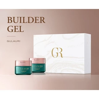Gulauri Builder Gel กระปุกเขียว เจลปั้นนูน เจลต่อเล็บ ไม่ร้อนหน้าเล็บ เนื้อเจลสีใส GR
