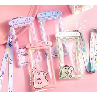 Shop_mklซองกันน้ำโทรศัพท์มือถือ ลายการ์ตูน กันกระแทก พร้อมสา…