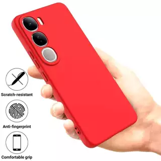 เคสชิลิโคน กำมะหยี่ สำหรับ Vivo Y19S Y200 5G Y300 เคสกันกระแทกกำมะหยี่