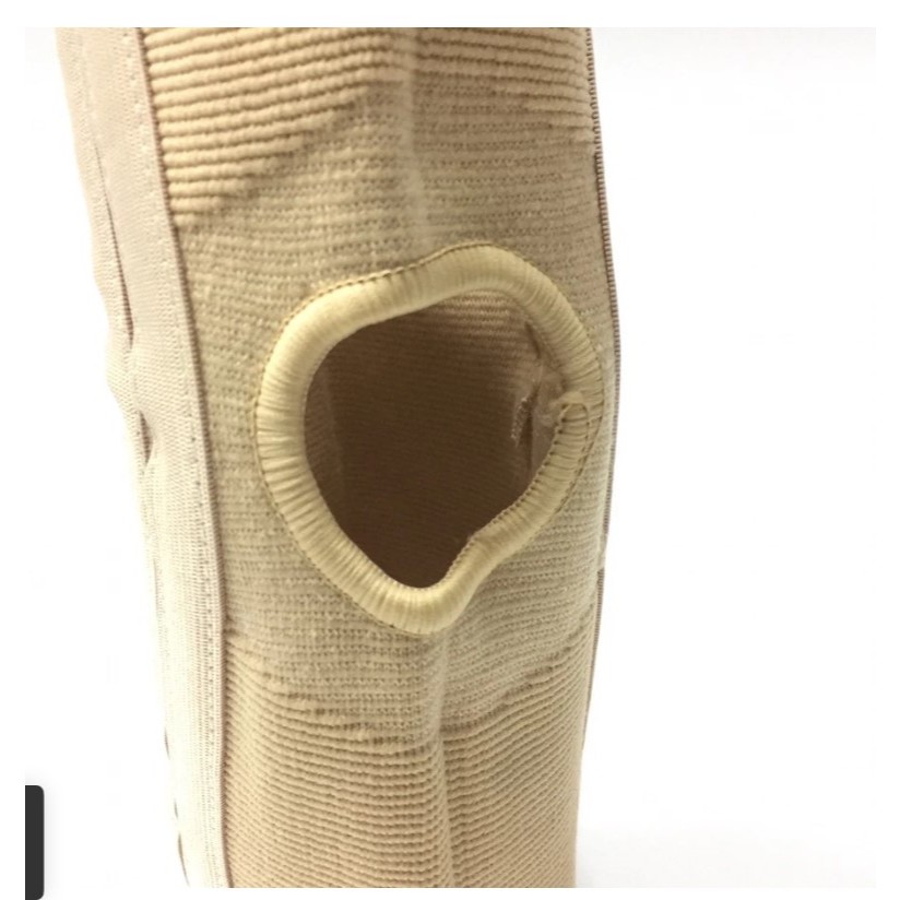 Jingba Knee support ผ้าสวมหัวเข่าแก้อักเสบหัวเข่า เสริมสปิง ช่องระบายอากาศ เนื้อผ้ายืดพิเศษ แนะนำรอบเข่า 23-55 cm. รูปที่ 6