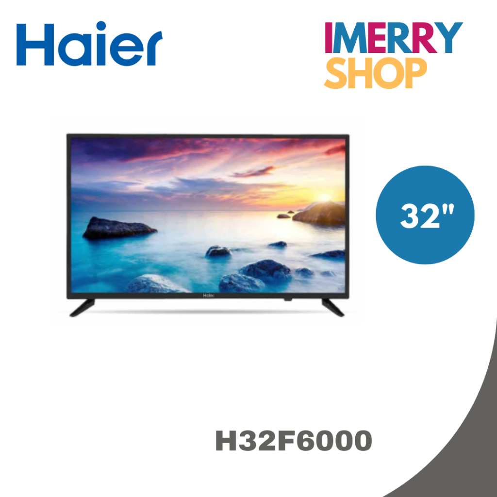 HAIER LED Digital TV ดิจิตอลทีวี ขนาด 32 นิ้ว รุ่น H32F6000