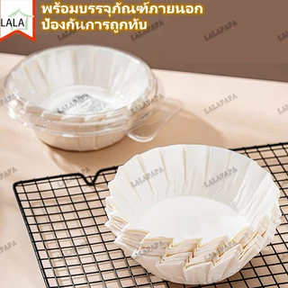 (50ชิ้น/แพ็ค) กระดาษรองอบชีสเค้กชีสเค้กหน้าไหม้เค้กปอนด์ กันน้ํามัน กระดาษรองอบ ดูดซับน้ำมัน แม่พิมพ์เค้ก สำหรับอบเค้ก