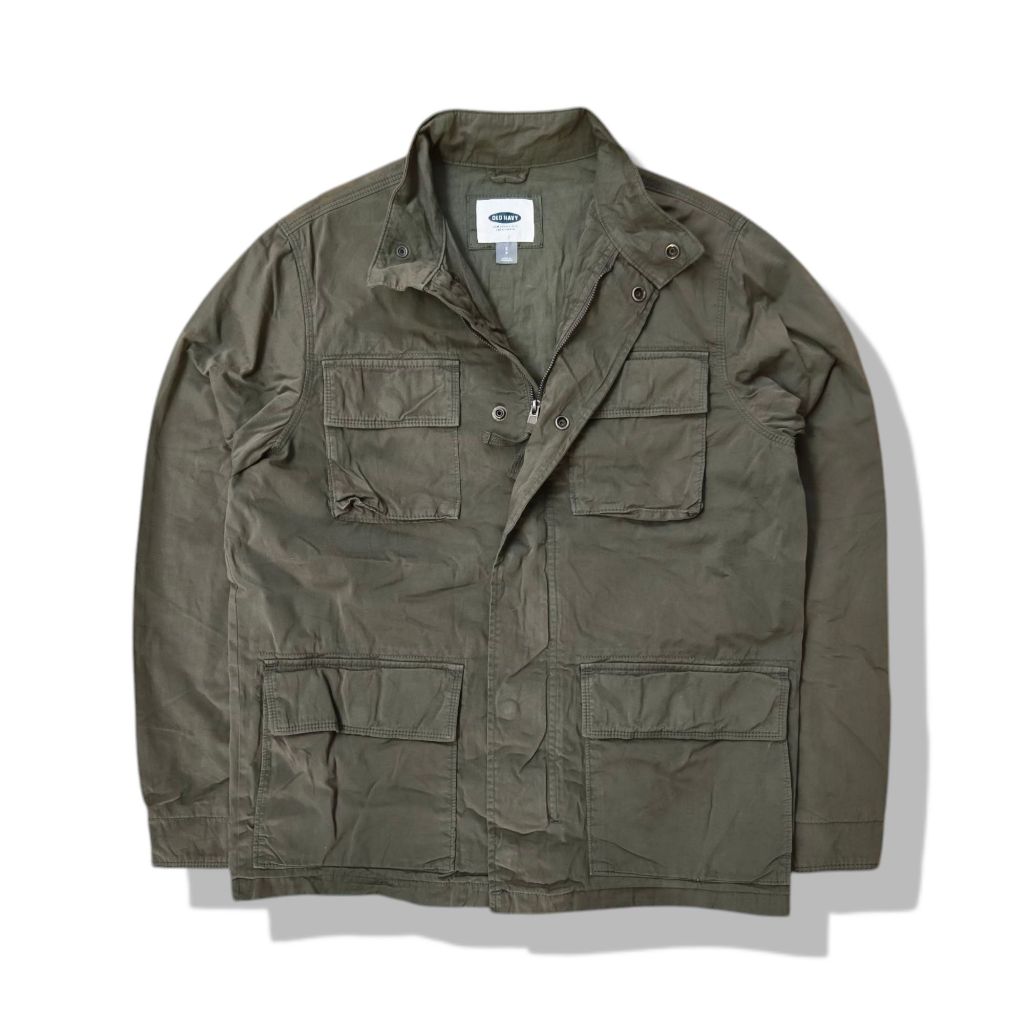 Old Navy M-65 Military Jacket รอบอก 43”