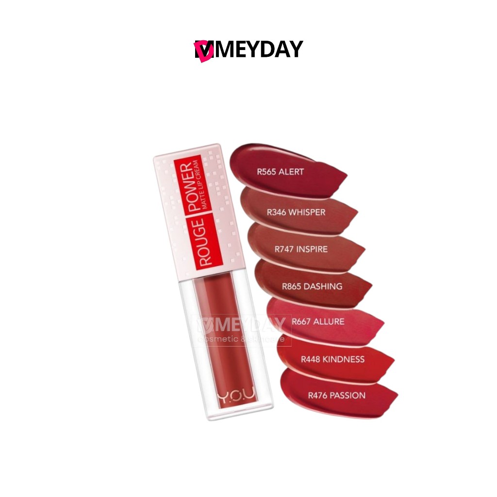 Y.O.U كريم شفاه Rouge Power Matte ‏4.5 غ — صورة 2