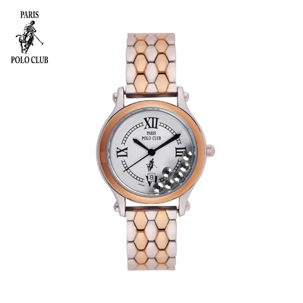 PARIS POLO CLUB รุ่น PPC-DC38 นาฬิกาผู้หญิง นาฬิกา Paris Polo สวยหรูของแท้