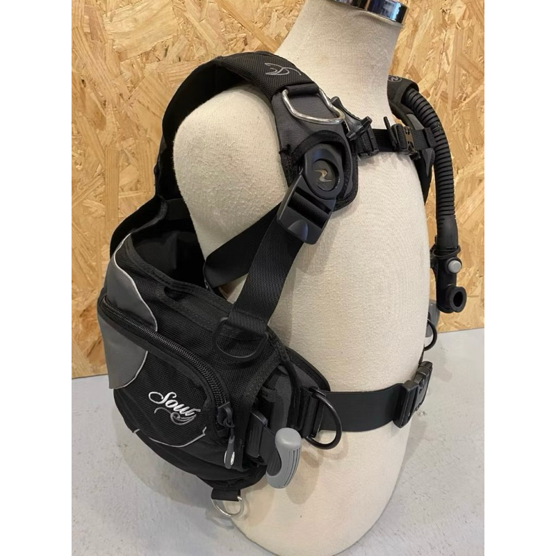 USED AQUALUNG SOUL SIZE XXS BCD with BPI