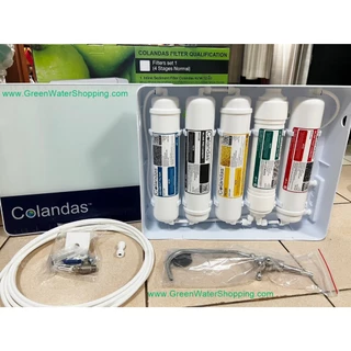 เครื่องกรองน้ำ/ชุดไส้กรองน้ำ Colandas แบบกล่องไส้กรองแคปซูล 4 และ 5 ขั้นตอน is