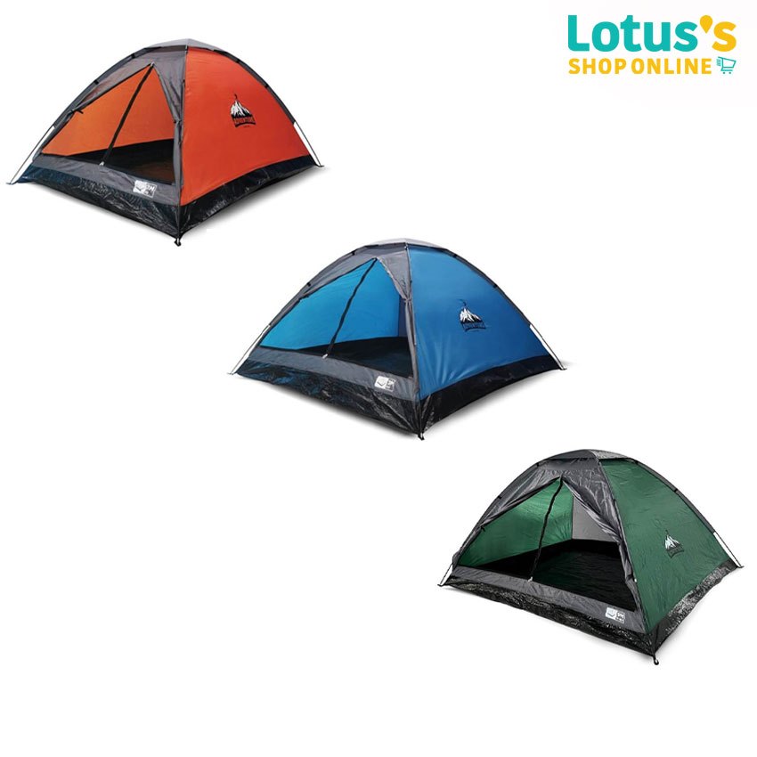 โลตัส เต็นท์โดม ADVENTURE 2คน / 3คน และ 5คน 1ประตู รุ่น S24 LOTUS'S TENT DOME ADVENTURE 2 PEOPLE / 3