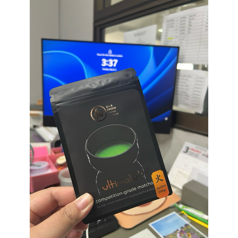 Peace oriental matcha มัทฉะเกรดพิธีชงชา เกรดประกวด