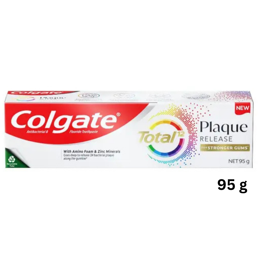 คอลเกต ยาสีฟัน โททอล พลัค เจนเทิลมิ้นท์ 95 ก.Colgate Total Plaque Gentle Mint Toothpaste 95 g.