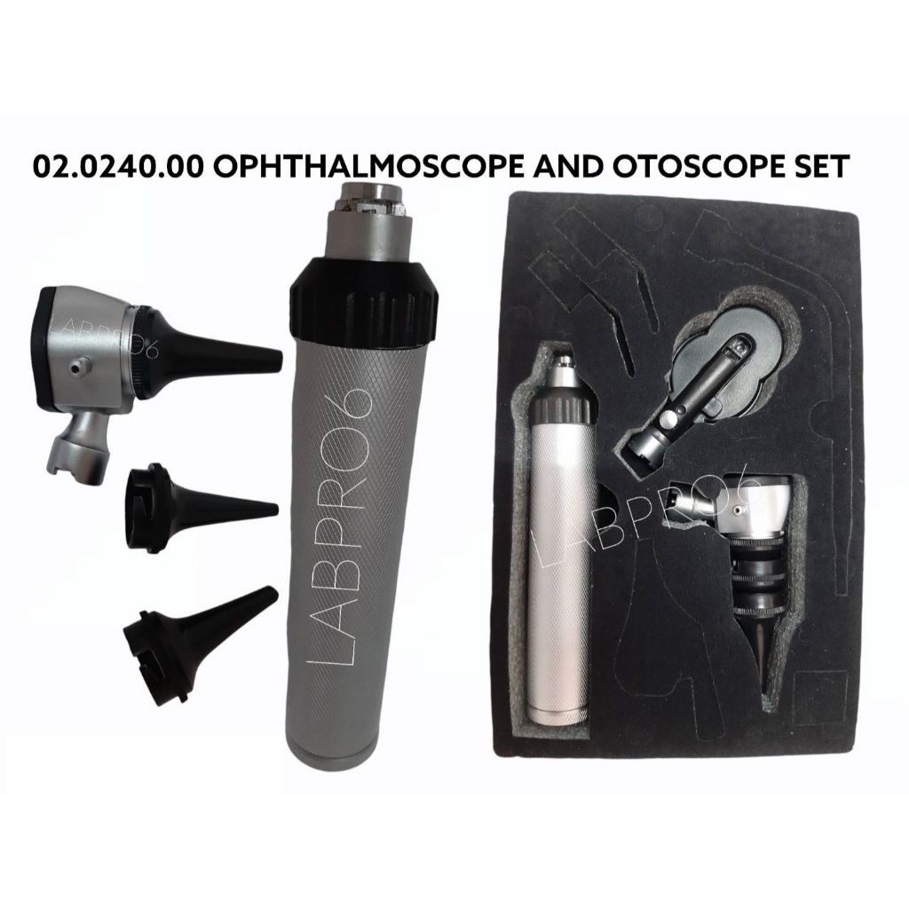 HILBRO-02.0240.00 OPHTHALMOSCOPE AND OTOSCOPE SET ชุดตรวจหู ตา