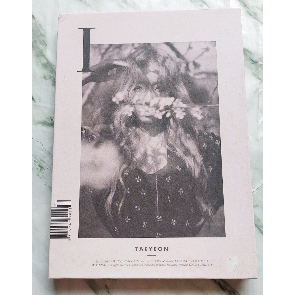 อัลบั้ม Taeyeon Girls' Generation - I Album แกะแล้ว ไม่มีการ์ด ไม่มีโปสเตอร์ ของแท้ พร้อมส่ง Kpop CD