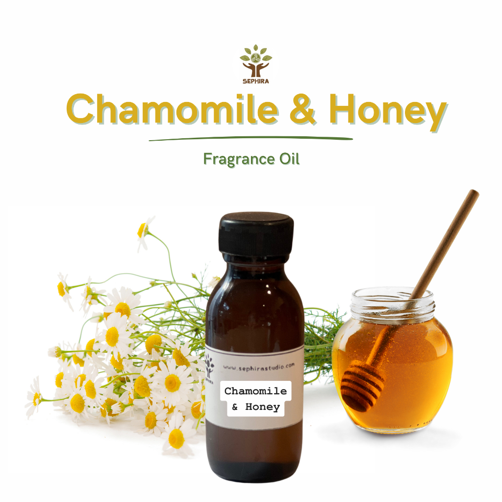 หัวน้ำหอมกลิ่น คาร์โมมาย น้ำผึ้ง Chamomile & Honey Fragrance Oil น้ำหอมทำสบู่ ทำน้ำหอมฉีดตัว โลชั่น