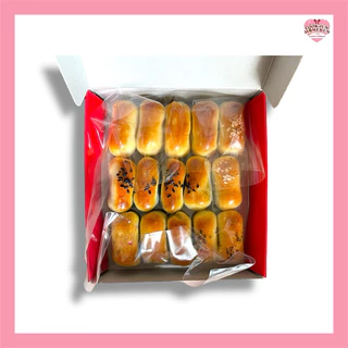 ขนมเปี๊ยะนมสด เอสเบเกอรี่ ขนมอบสดใหม่ แป้งนุ่ม ไส้หอม หมู่บ้านเศรษฐกิจ