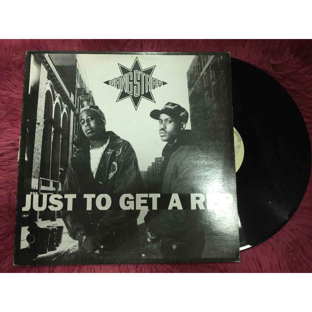 Gang Starr – Just To Get A Rep ขนาด 12 นิ้ว LP A77