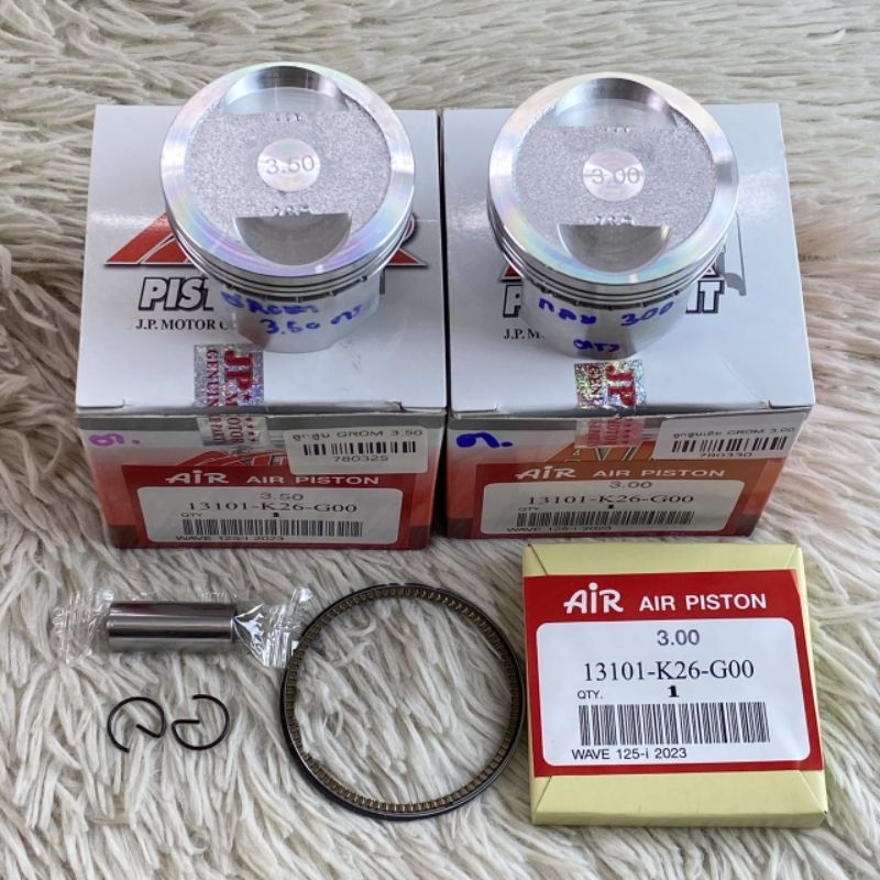 ลูกสูบเวฟ110iLED สลัก12 ปี2021ถึง2023 มีทุกไซร้ ขนาดตั้งแต่47มิลถึง54มิล มอเตอร์ไซค์