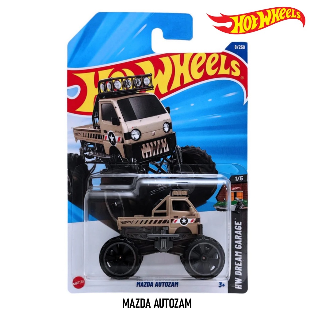 โมเดลรถเหล็ก Hot Wheels รุ่น MAZDA AUTOZAM ลิขสิทธิ์แท้100% AAC2 รถของเล่น ของสะสม