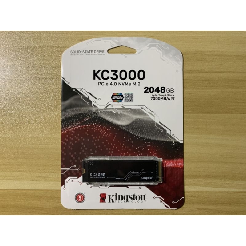 KINGSTON KC3000 2TB PCle 4.0 ( สินค้ามือหนึ่ง ประกัน 5 ปี )