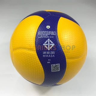 (ของแท้ 100%) วอลเลย์บอล Mikasa V300W ลูกวอลเลย์บอล หนังอัดพียู(PU) นุ่มพิเศษ มีมอก. รุ่นแข่งขัน