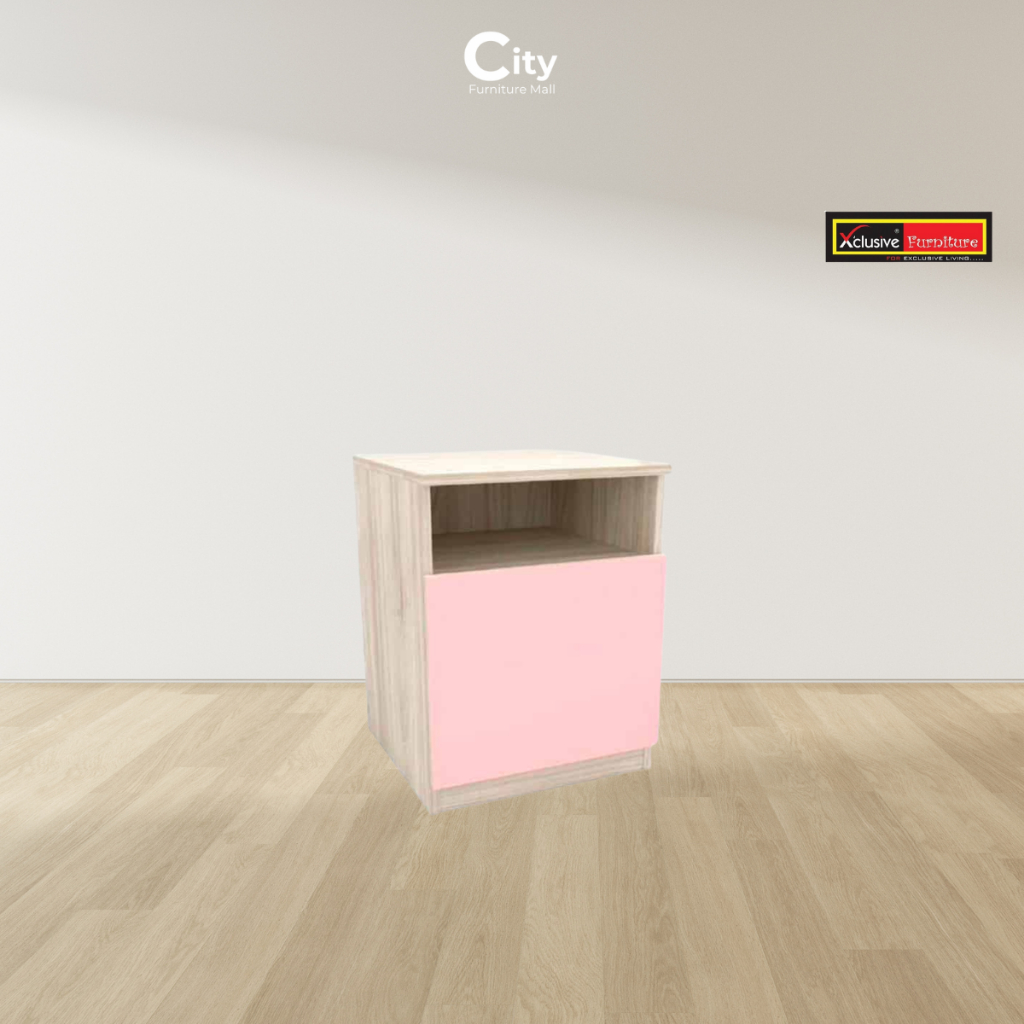 Xclusive ตู้ข้างเตียง 1 บานเปิด NT-404