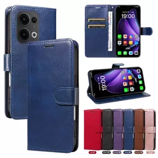 เคสฝาพับหนัง มีล็อค สำหรับ Oppo A6T A6 A6x F31 A6Pro Reno14 Pro Reno14F Reno13 Pro Reno13F Reno12 Pro 12Fเคสมีแม่เหล็ก