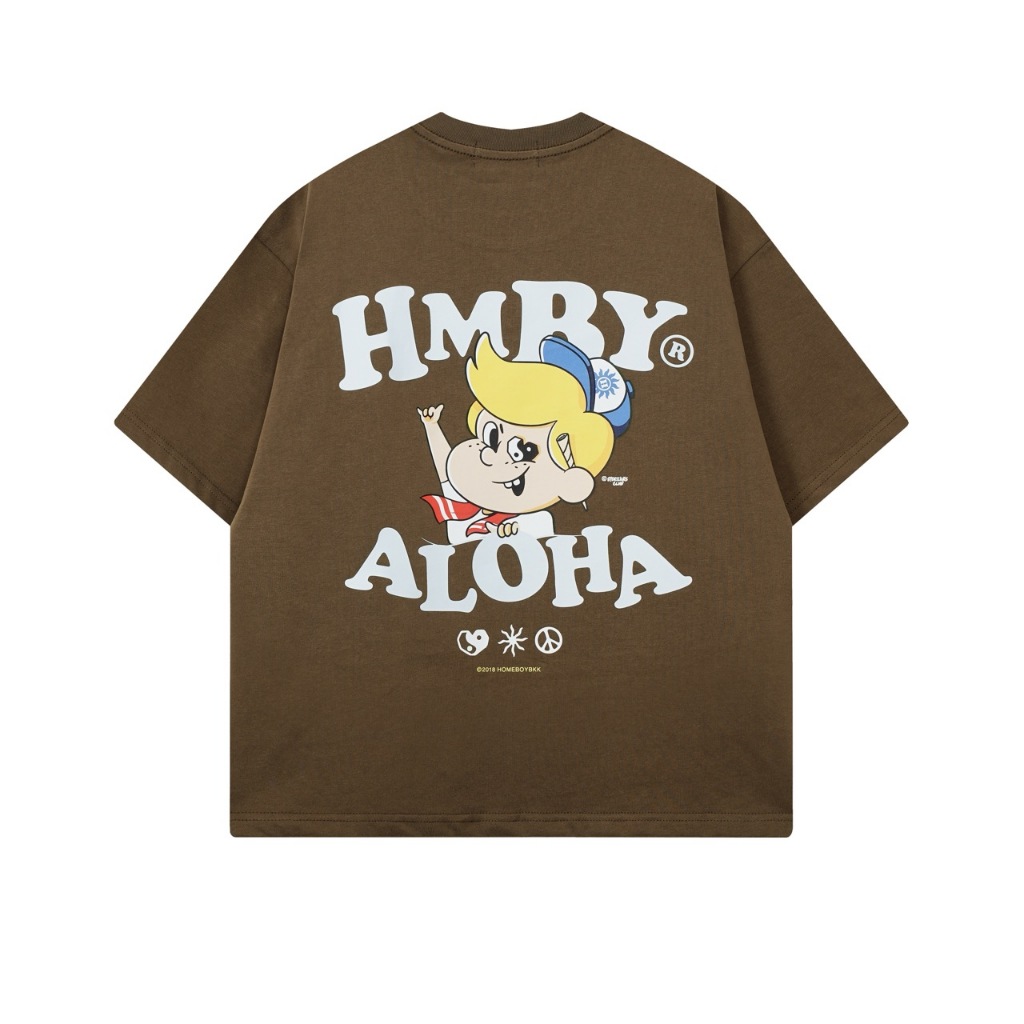 ❗️[ส่งเร็ว กทม. 1 วัน]❗️HOMEBOY เสื้อยืด UNISEX รุ่น HB.MAX.ALOHA