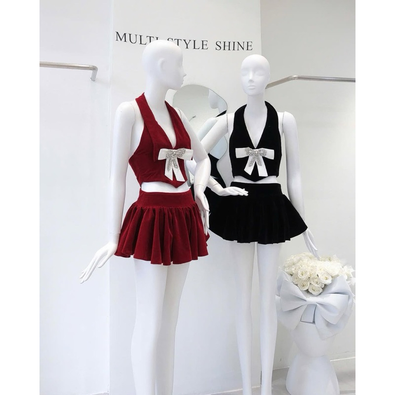 ( สินค้าพร้อมส่งไซส์ S สีดำ )แบรนด์เวียดนาม Thao_bibii