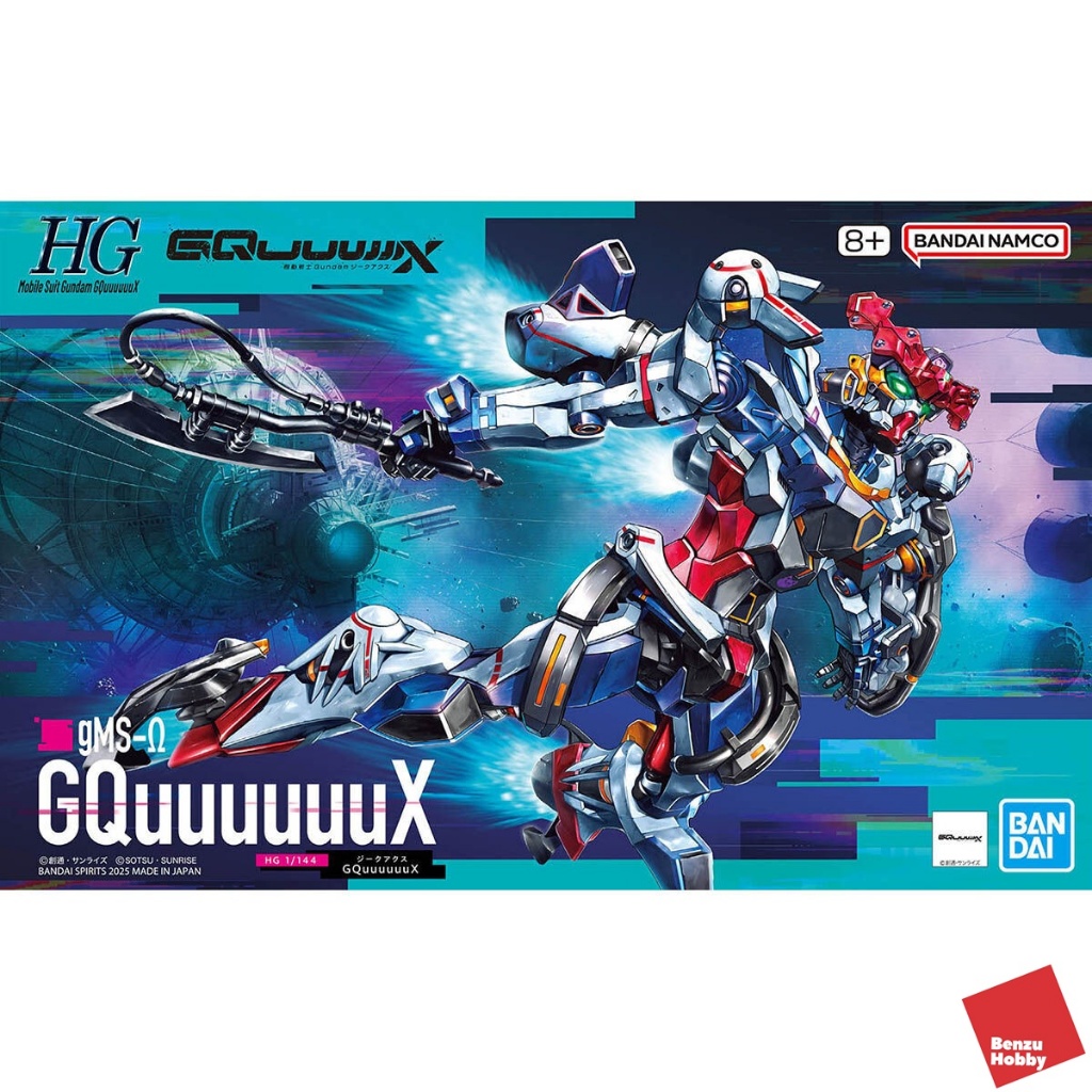 *พร้อมส่ง มีส่งด่วน* HG 1/144 GQUUUUUUX Gundam Benzuhobby