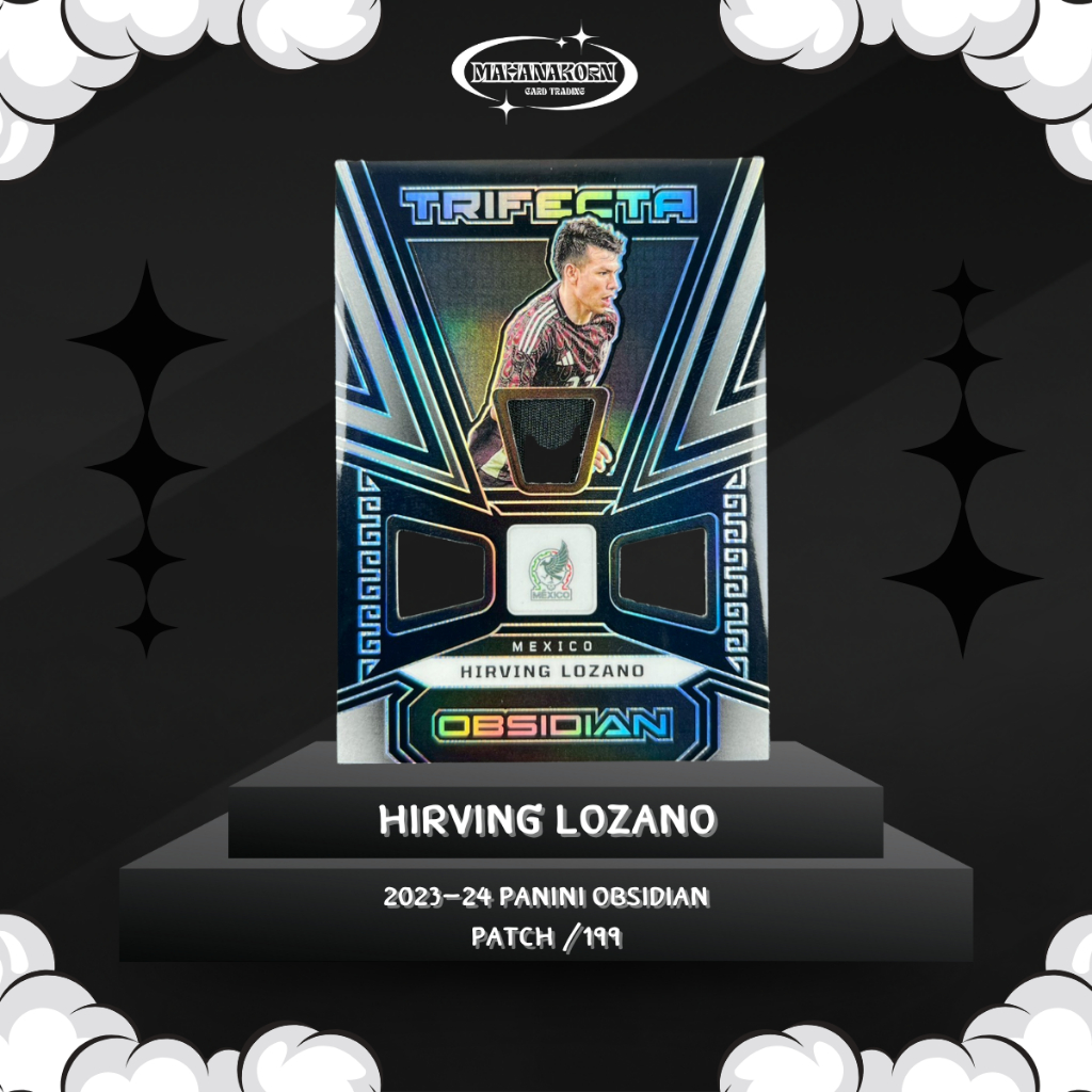 Hirving Lozano 2023-24 Panini Obsidian Patch /199