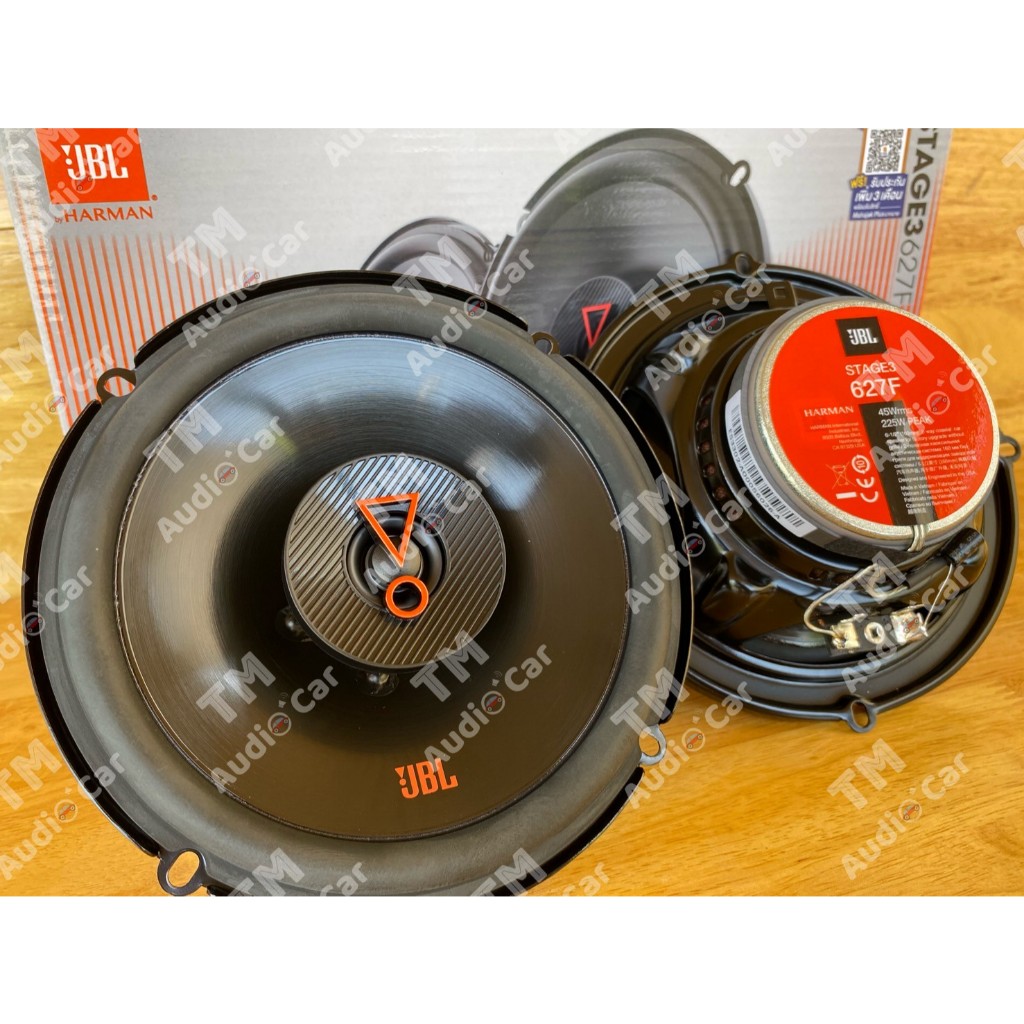 ลำโพงแกนร่วม 2ทาง ขนาด 6.5" JBL Stage3 627F  225WATTS จำนวน 1คู่